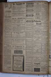 Página do jornal Correio do Ceará de abril de 1934