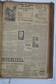 Página do jornal Correio do Ceará de abril de 1934