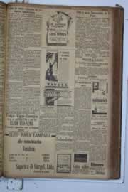 Página do jornal Correio do Ceará de maio de 1934