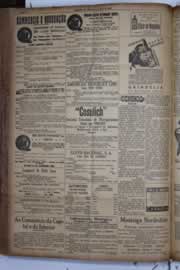 Página do jornal Correio do Ceará de maio de 1934