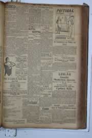 Página do jornal Correio do Ceará de maio de 1934