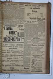 Página do jornal Correio do Ceará de maio de 1934