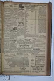 Página do jornal Correio do Ceará de maio de 1934
