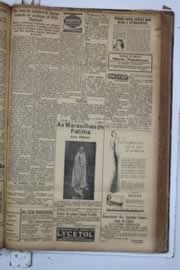 Página do jornal Correio do Ceará de maio de 1934