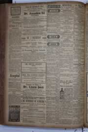 Página do jornal Correio do Ceará de maio de 1934