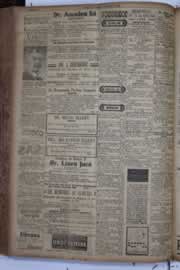 Página do jornal Correio do Ceará de maio de 1934