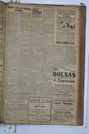 Página do jornal Correio do Ceará de maio de 1934