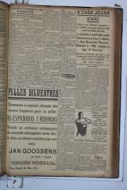Página do jornal Correio do Ceará de maio de 1934