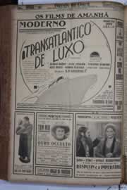 Página do jornal Correio do Ceará de maio de 1934