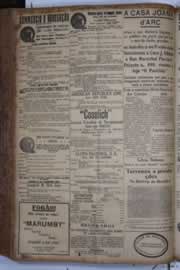 Página do jornal Correio do Ceará de maio de 1934