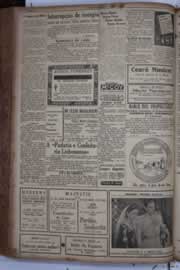Página do jornal Correio do Ceará de maio de 1934
