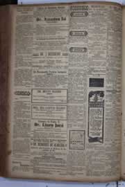 Página do jornal Correio do Ceará de maio de 1934