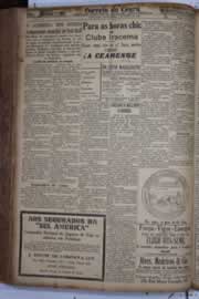 Página do jornal Correio do Ceará de junho de 1934