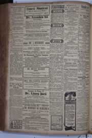 Página do jornal Correio do Ceará de junho de 1934