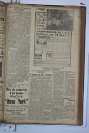 Página do jornal Correio do Ceará de junho de 1934