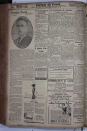 Página do jornal Correio do Ceará de junho de 1934