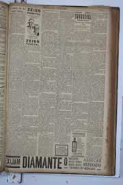 Página do jornal Correio do Ceará de junho de 1934