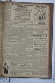 Página do jornal Correio do Ceará de junho de 1934