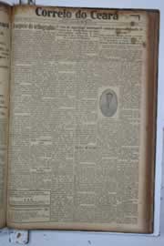 Página do jornal Correio do Ceará de junho de 1934