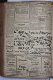 Página do jornal Correio do Ceará de junho de 1934