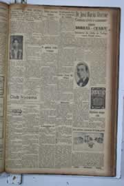 Página do jornal Correio do Ceará de junho de 1934
