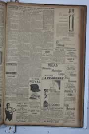 Página do jornal Correio do Ceará de junho de 1934