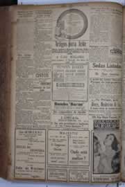 Página do jornal Correio do Ceará de junho de 1934
