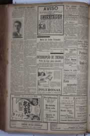 Página do jornal Correio do Ceará de junho de 1934