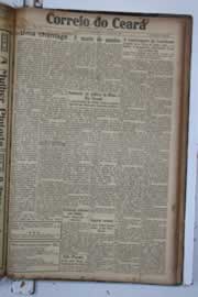 Página do jornal Correio do Ceará de junho de 1934