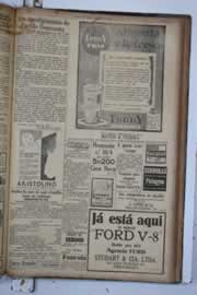 Página do jornal Correio do Ceará de junho de 1934