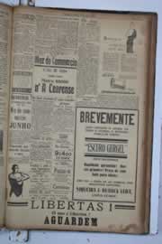 Página do jornal Correio do Ceará de junho de 1934