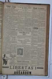 Página do jornal Correio do Ceará de junho de 1934