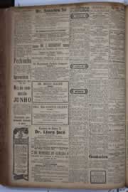 Página do jornal Correio do Ceará de junho de 1934