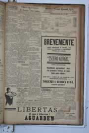 Página do jornal Correio do Ceará de junho de 1934