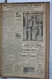 Página do jornal Correio do Ceará de junho de 1934