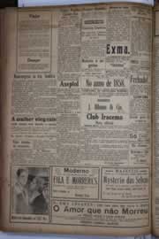 Página do jornal Correio do Ceará de junho de 1934