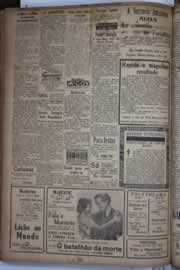 Página do jornal Correio do Ceará de junho de 1934