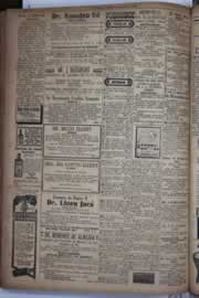 Página do jornal Correio do Ceará de junho de 1934