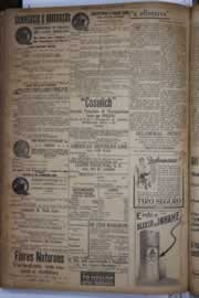 Página do jornal Correio do Ceará de junho de 1934