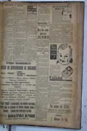 Página do jornal Correio do Ceará de junho de 1934