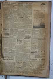 Página do jornal Correio do Ceará de junho de 1934