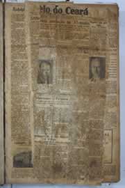 Página do jornal Correio do Ceará de julho de 1934