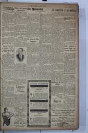 Página do jornal Correio do Ceará de julho de 1934