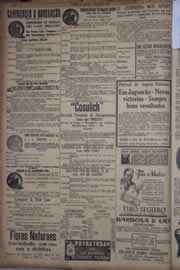 Página do jornal Correio do Ceará de julho de 1934