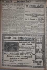 Página do jornal Correio do Ceará de julho de 1934