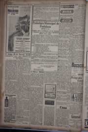 Página do jornal Correio do Ceará de julho de 1934