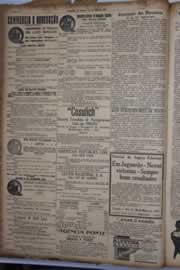 Página do jornal Correio do Ceará de julho de 1934