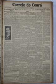 Página do jornal Correio do Ceará de julho de 1934