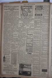 Página do jornal Correio do Ceará de julho de 1934