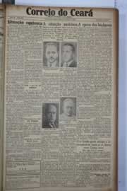 Página do jornal Correio do Ceará de julho de 1934